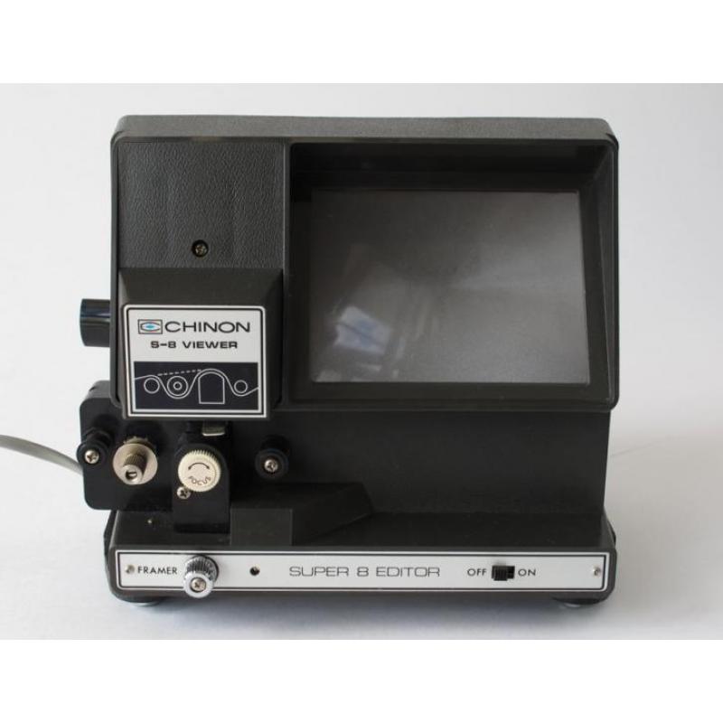 Chinon S-8 viewer / editor - Super 8 / 8mm films - vintage