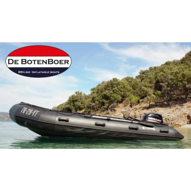 Rubberboot e/o motor. BB-Line-Quicksilver-Mercury of Talamex