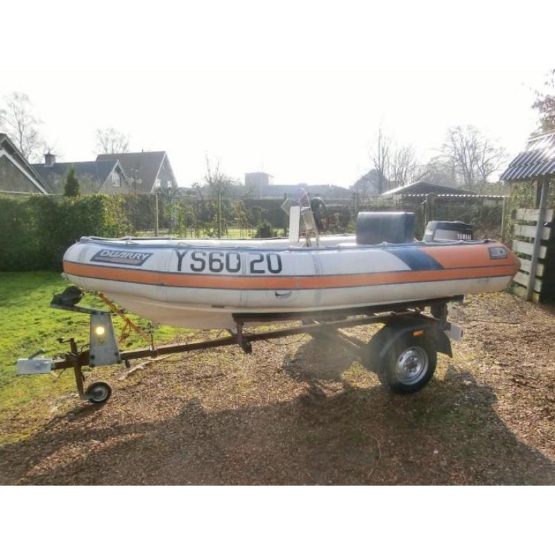 Duarry 400 rib met evt. 30 pk Yamaha autolube