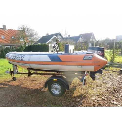 Duarry 400 rib met evt. 30 pk Yamaha autolube