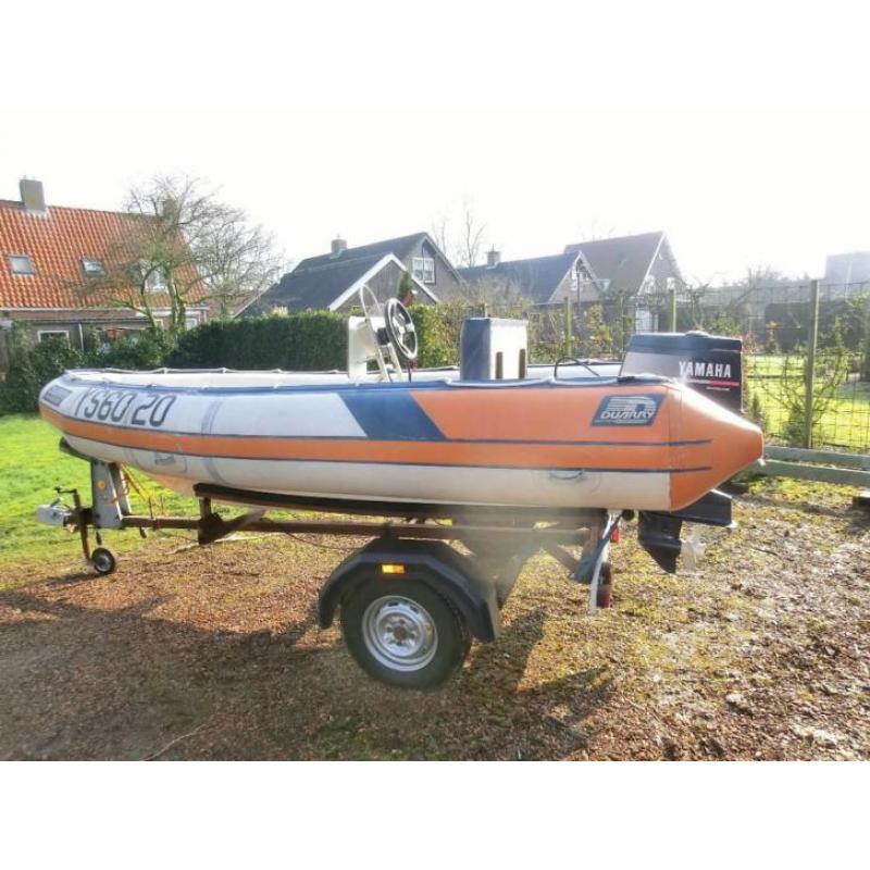 Duarry 400 rib met evt. 30 pk Yamaha autolube