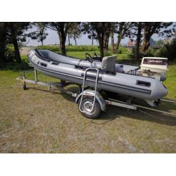 Hand gemaakte pichel bolero 380 + riba kantel trailer