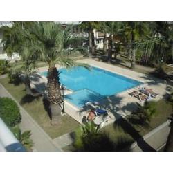 Te koop twee onder een kap villa in Kizilot, Side,Turkije