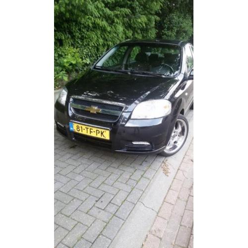 Chevrolet Aveo 1.4 16V 4D 2006 Zwart
