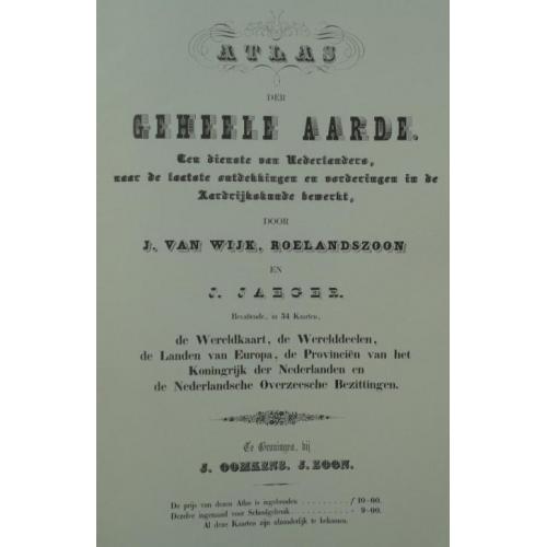 Atlas der geheele aarde