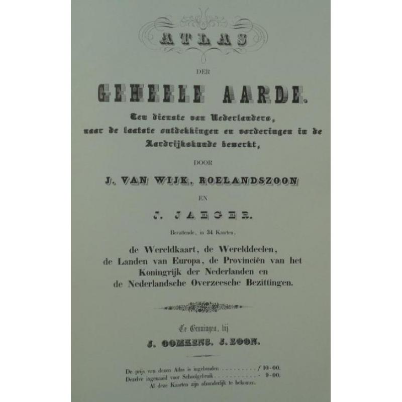 Atlas der geheele aarde