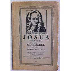 Josua Oratorium 1925 programmaboek