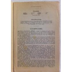 Josua Oratorium 1925 programmaboek