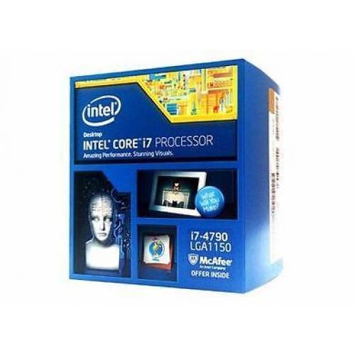 Intel I7 4790 Socket 1150, 3.60GHz - Turbo: 4.0 GHz,