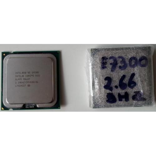Processor 2x Intel Core2 Duo (1x E7300 - 2.66Ghz + 1x E4500