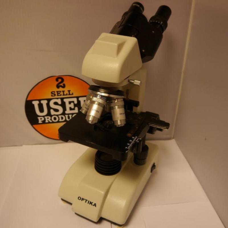 Optika B-130 Microscoop in Goede Staat