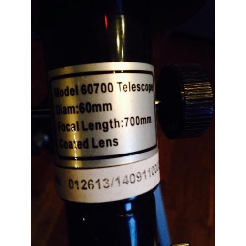 Telescoop met statief