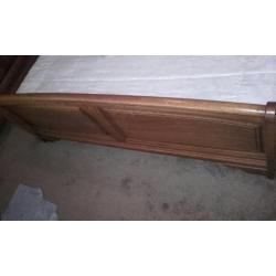 Zgan tweepersoons waterbed met voleiken ombouw voor weinig!!