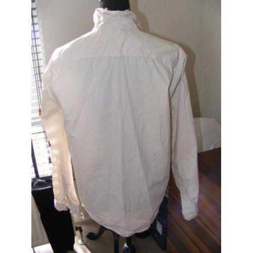 Overhemd ecru met zwart accent mt M