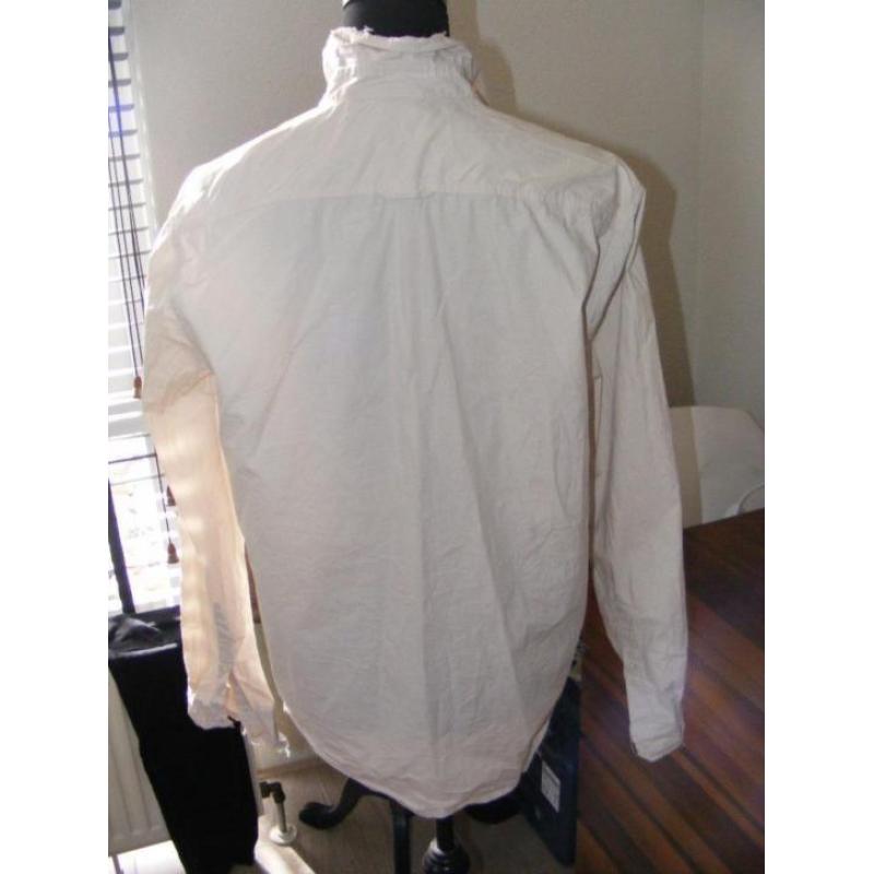 Overhemd ecru met zwart accent mt M
