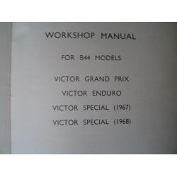 BSA B44 1966 67 68 VICTOR series Enduro Grand Prix Special