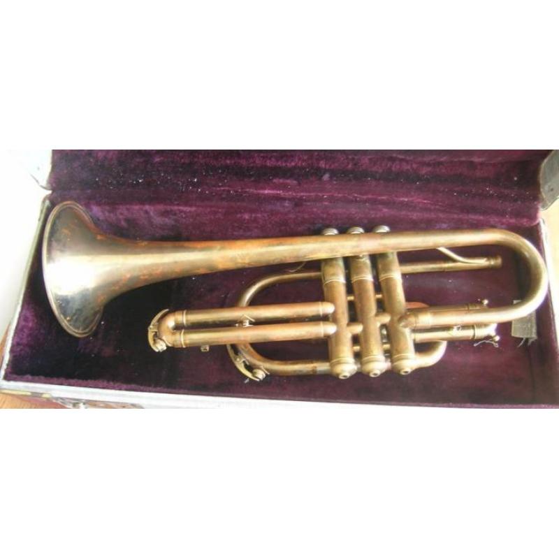 The Martin Indiana Cornet uit 1955 prima staat