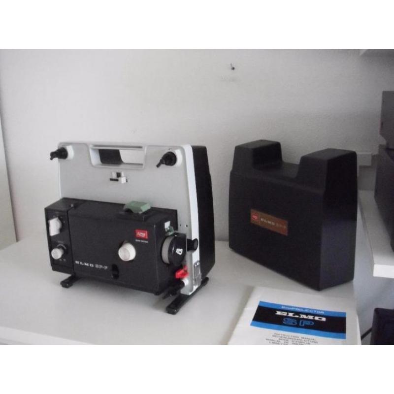 Filmprojector + projectiescherm