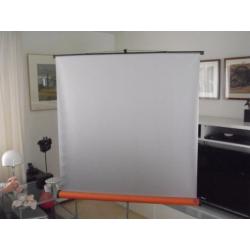 Filmprojector + projectiescherm