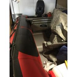 Te Koop Quicksilver 410 met 25 PK Yamaha