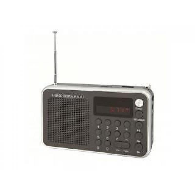 Soundmaster TR150SW Draagbare Radio met USB Zwart