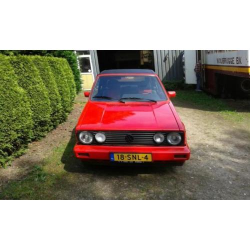 Mooie zeer zuinige golf1 Cabriolet turbo diesel