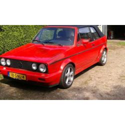 Mooie zeer zuinige golf1 Cabriolet turbo diesel