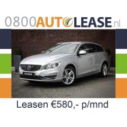 Volvo V60 2.4 D6 AWD Plug-in Hybrid | Lease € 580,– per mnd