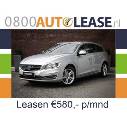 Volvo V60 2.4 D6 AWD Plug-in Hybrid | Lease € 580,– per mnd