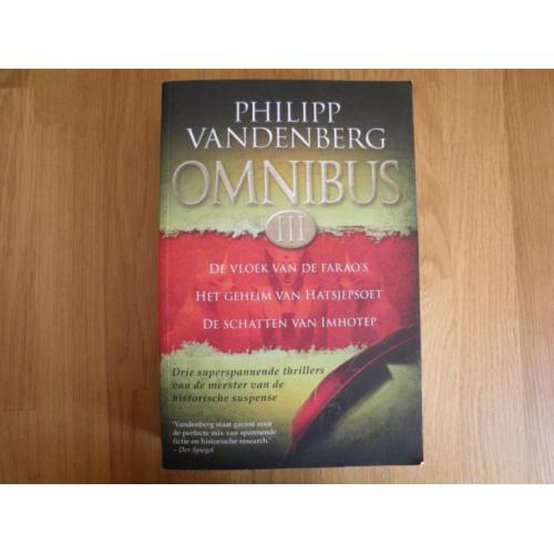 Philipp Vandenberg Omnibus (3 boeken in één, 864 blz)