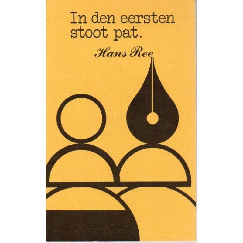 09376 Hans Ree: In den eersten stoot pat