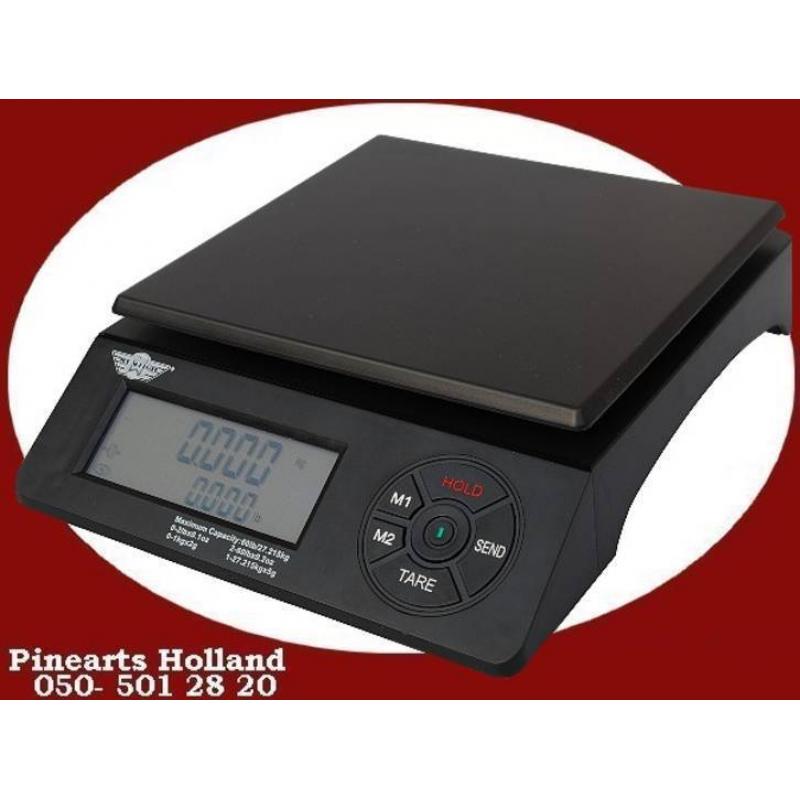 Digitale Weegschaal tot 27 Kg + USB ---- € 49,99 !