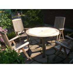 Mooie teak tuinset - Allure
