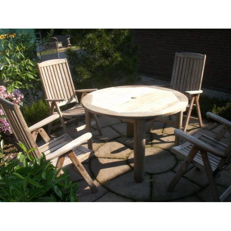Mooie teak tuinset - Allure