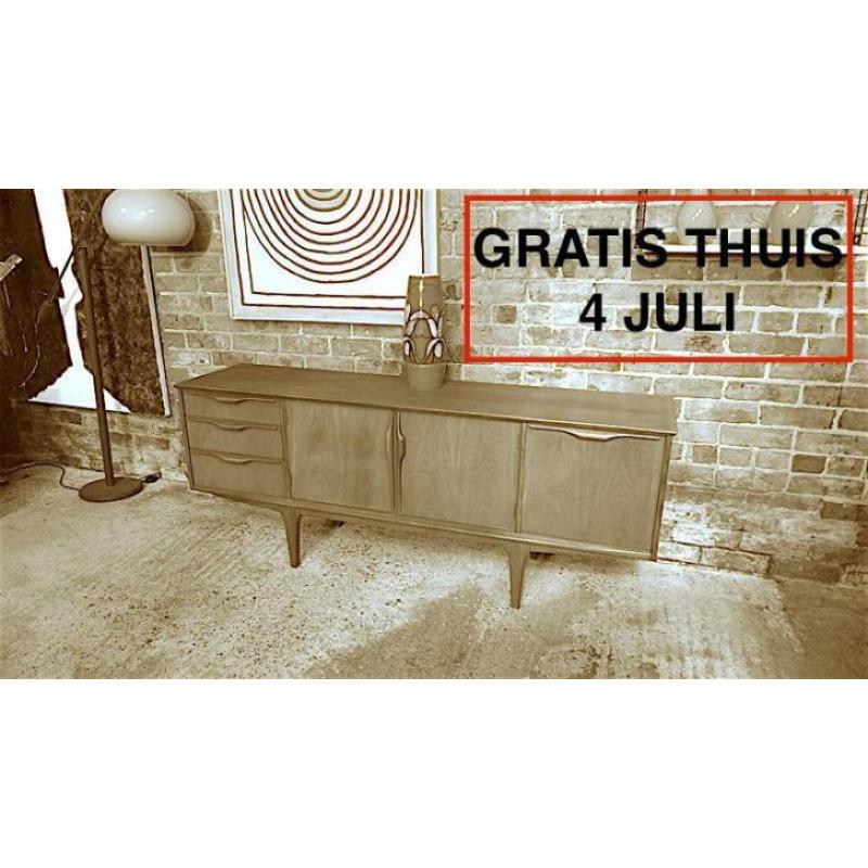GRATIS THUIS 4/7 Scandinavisch Teakhouten Retro 60 Dressior