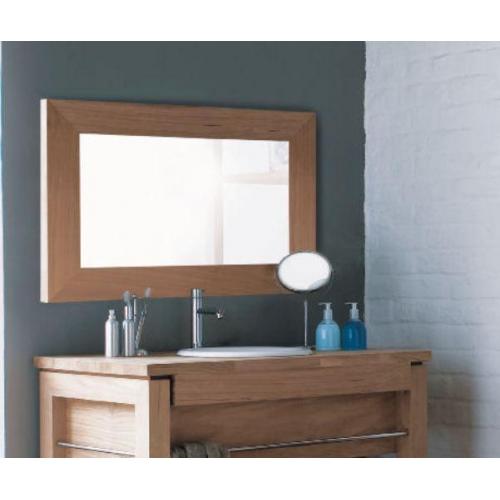 Teak badkamer spiegel 90 x 133 cm LA0025