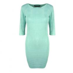 Suede Dress Mint Green - Jurken & Rokken