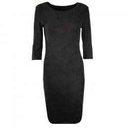 Suede Dress Black - Jurken & Rokken