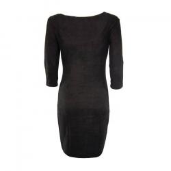 Suede Dress Black - Jurken & Rokken