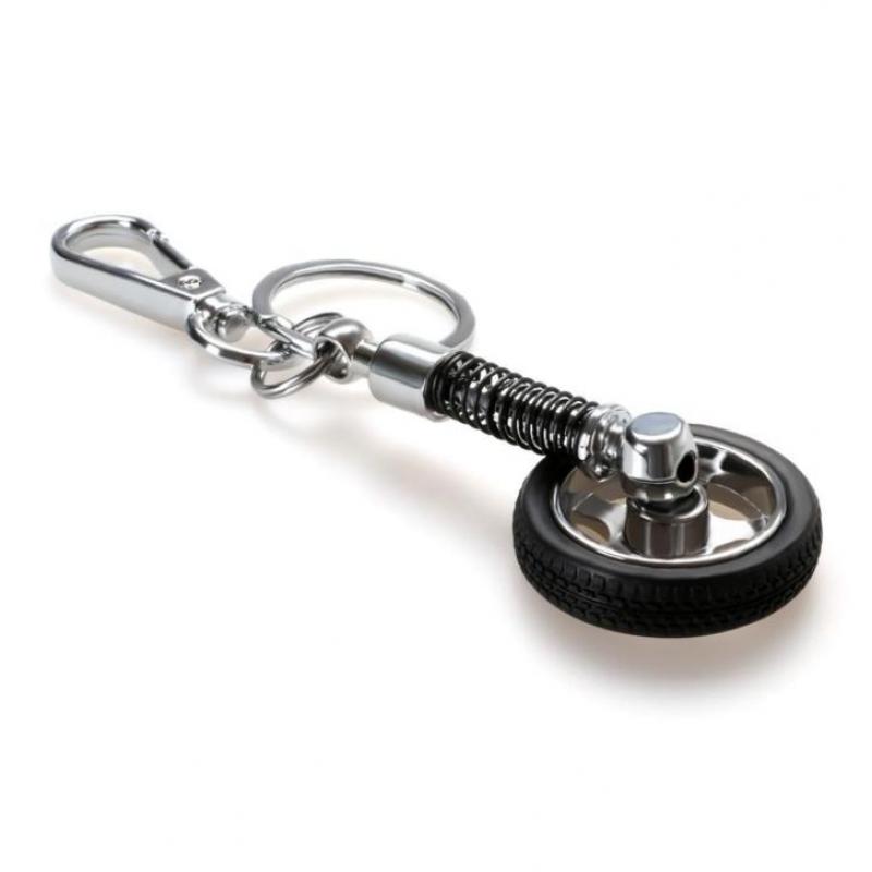 Sleutelhanger Schokdemper met wiel