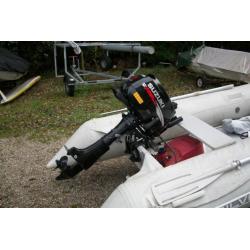 Rubberboot Quicksilver + Suzuki motor 6 pk