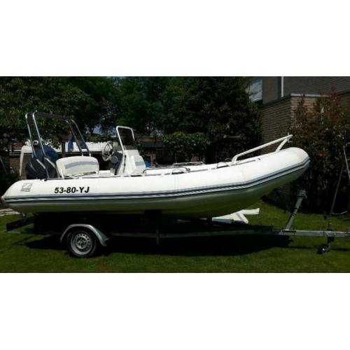 TE KOOP zodiac jacht line 4.80 deluxe