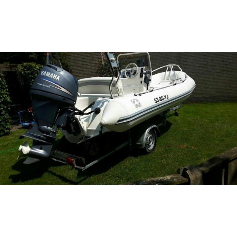 TE KOOP zodiac jacht line 4.80 deluxe