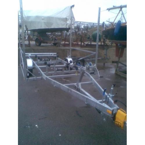 Dromor Rib met 90pk, optimist en aanhanger