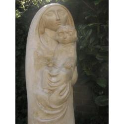 Pronckkaemer: Art deco Maria-kind, 1.23 meter. Stan Hensen.