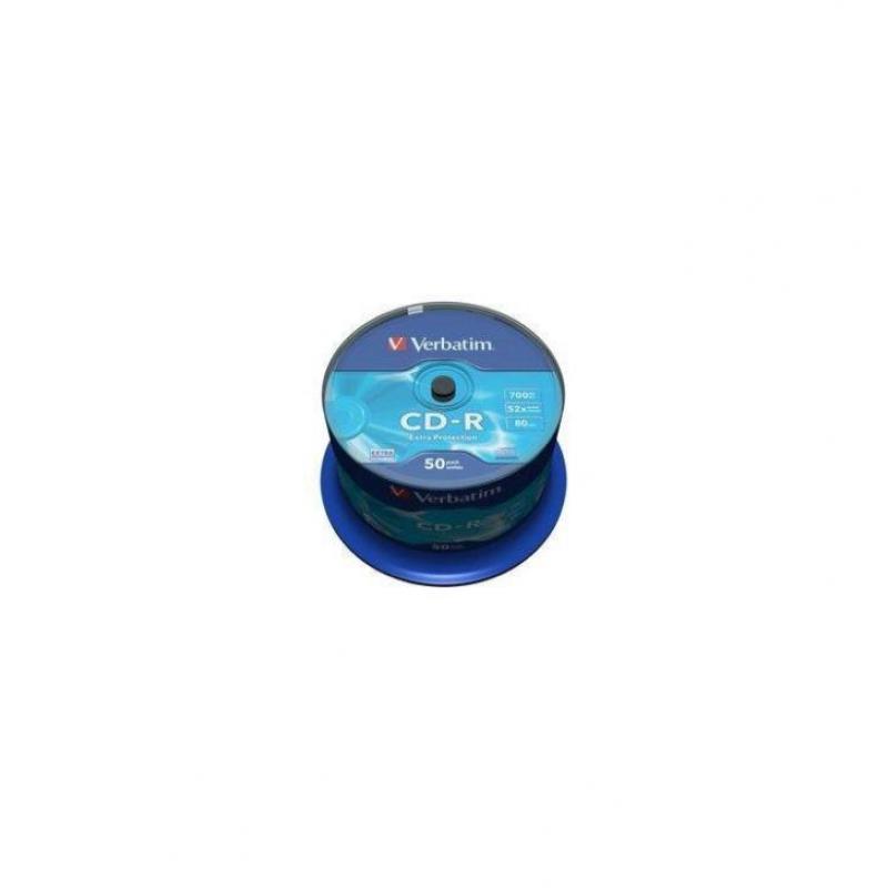 Verbatim CD-R EP 700MB 52x Spindel 50st