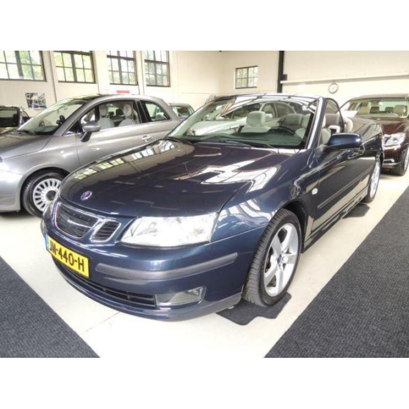 Saab 9-3 cabrio 1.8t Vector Climate Control! Leder! Windsche