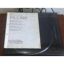 Sony PS-LX60 platenspeler