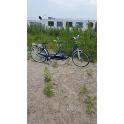 mooie sparta fiets tandem