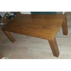 Eikenhouten salontafel